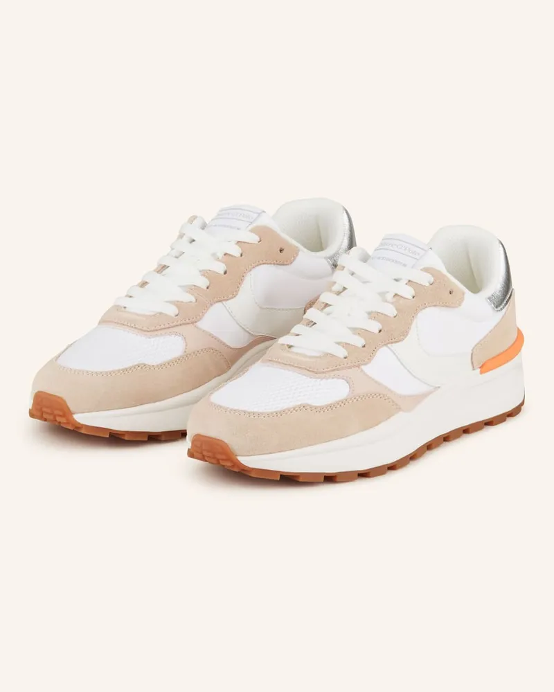 Marc O'Polo Sneaker - WEISS/ ROSÉ Weiss