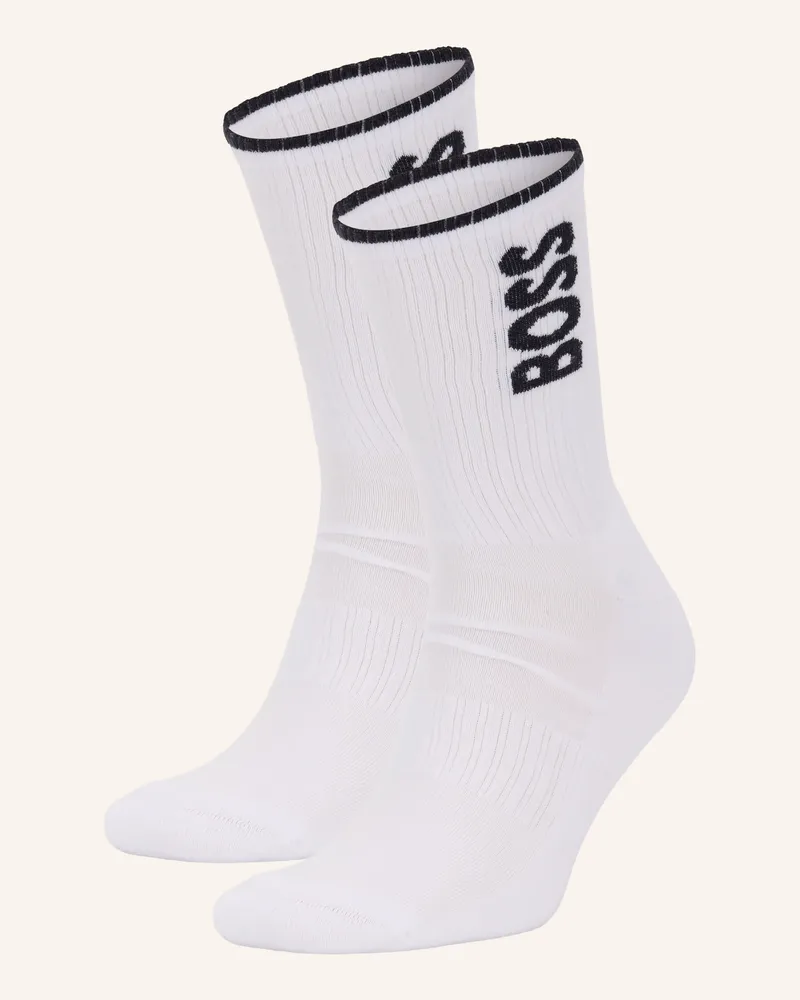 HUGO BOSS 2er-Pack Sportsocken Boss X Ao weiss Weiss