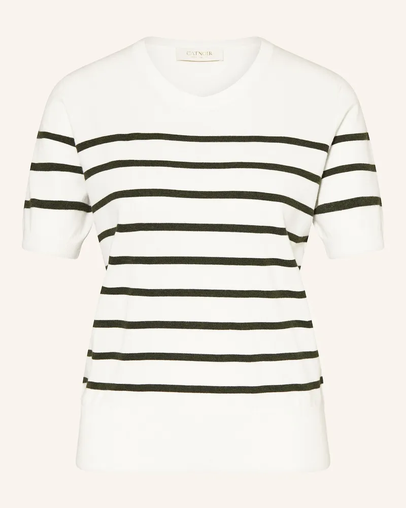 CATNOIR Strickshirt gruen Weiss
