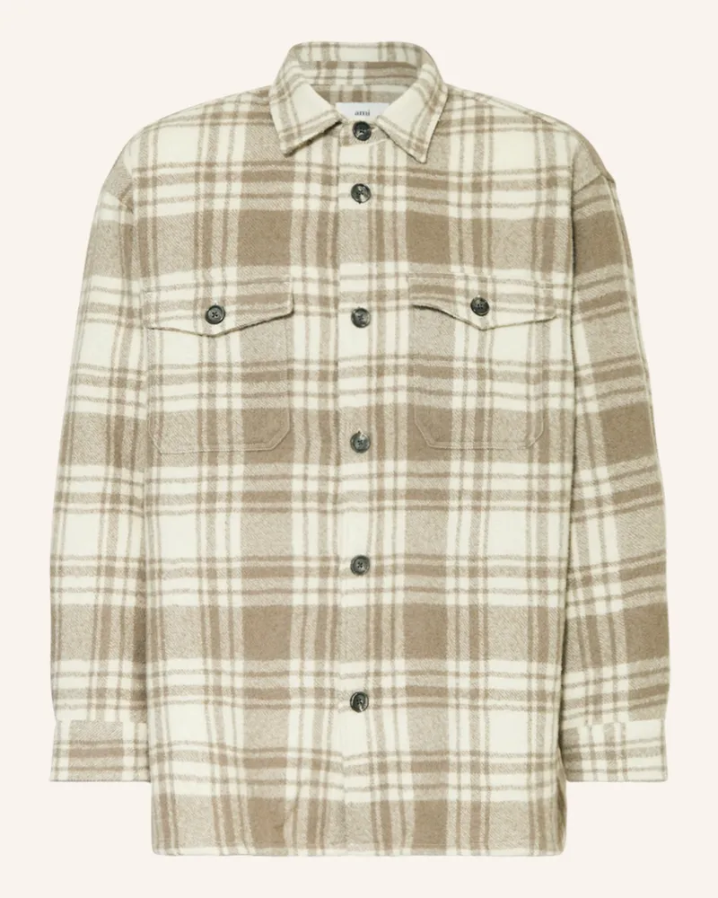 AMI Paris Overjacket Creme