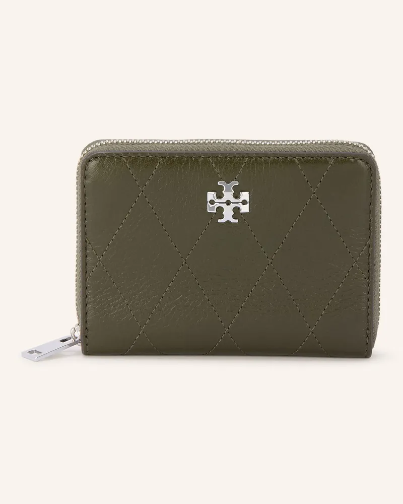 Tory Burch Geldbörse Charlie gruen Khaki