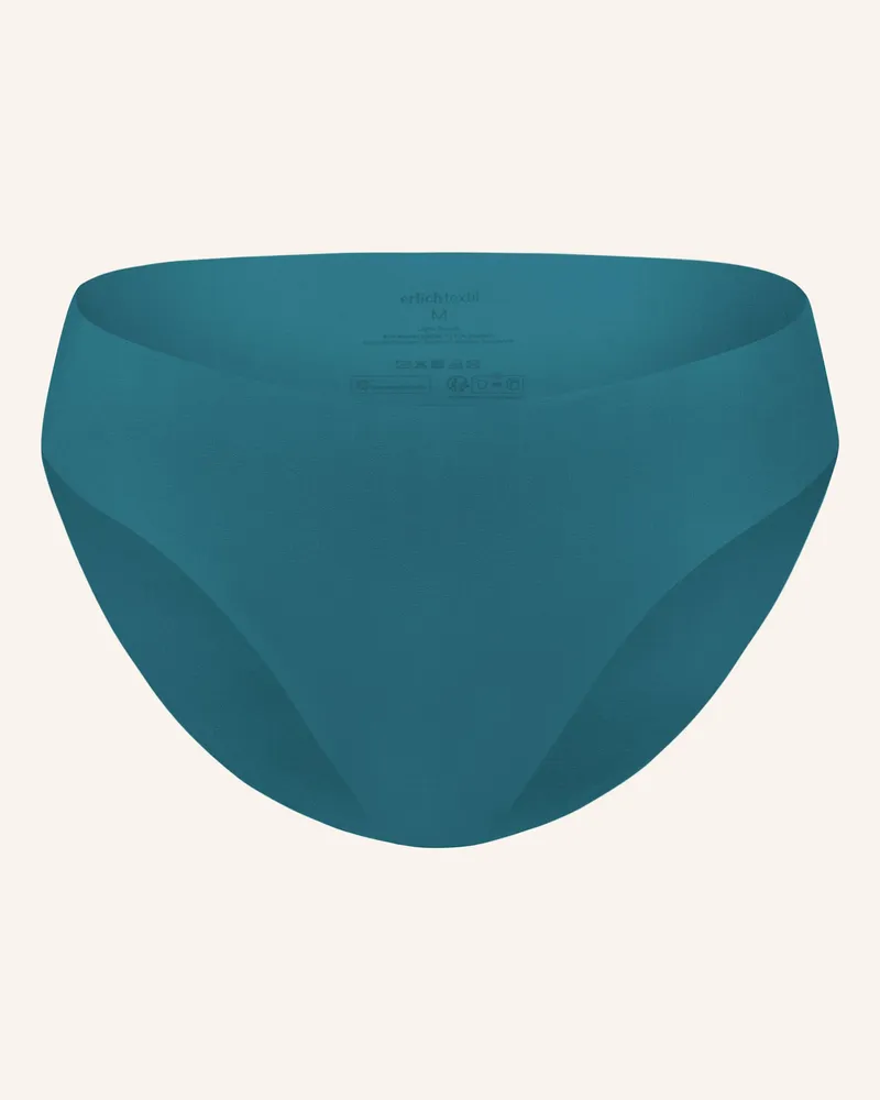 Ehrlich Textil 3er Pack Light Touch Slip Mit Weichem Modal - Nahtlose Kanten blau Blau