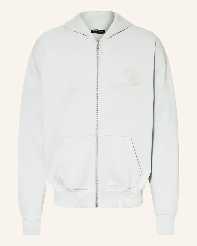 PEGADOR Sweatjacke Nuevo blau Blaugrau