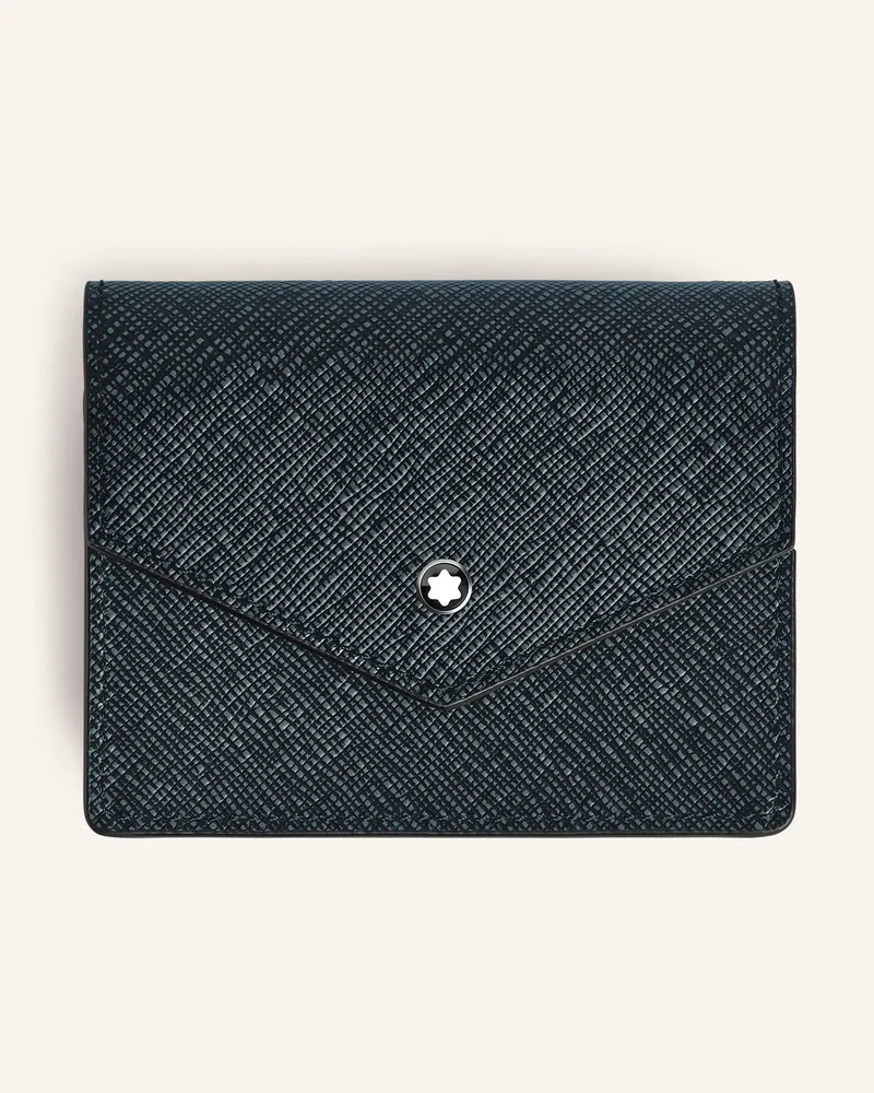 Montblanc Kartenetui Sartorial grau Blau