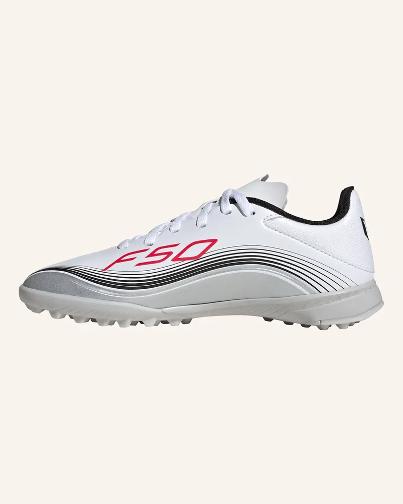 adidas F50 MESSI LEAGUE KIDS TF FUSSBALLSCHUH Weiss