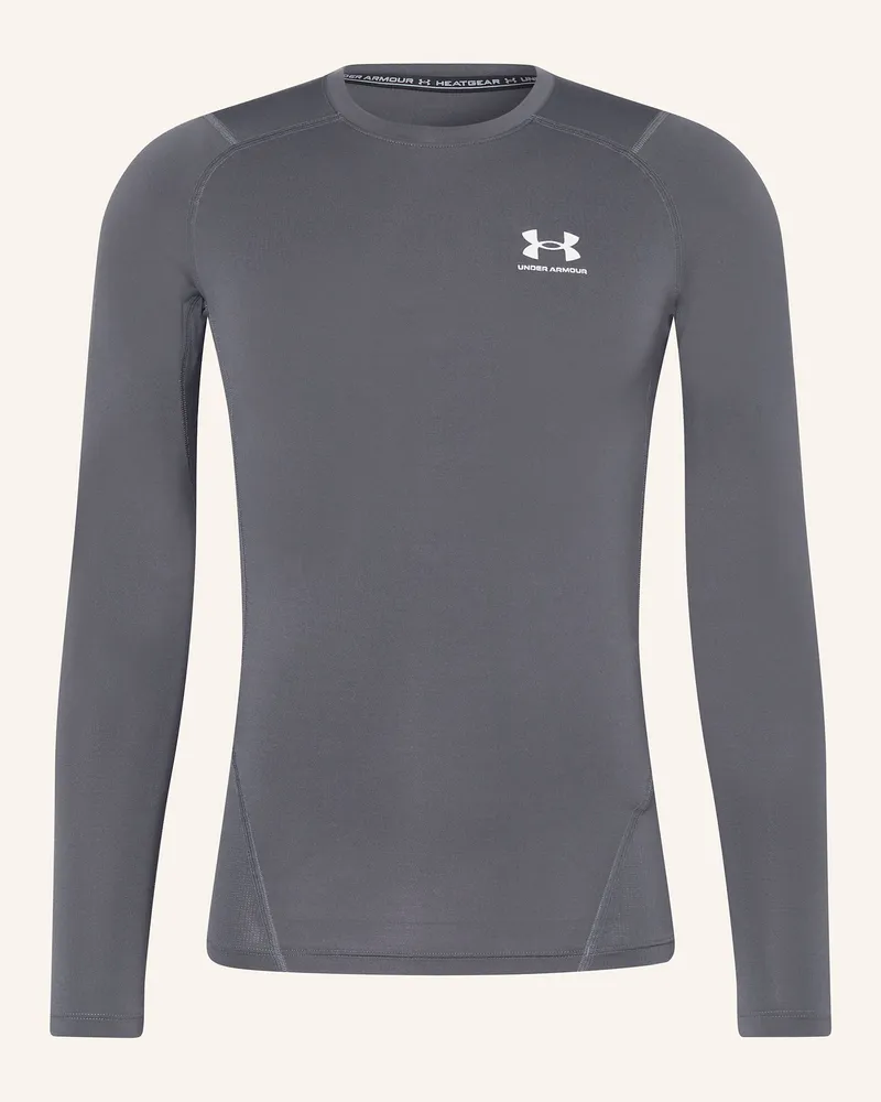 Under Armour Longsleeve Ua Heatgear® Armour Comp grau Dunkelgrau