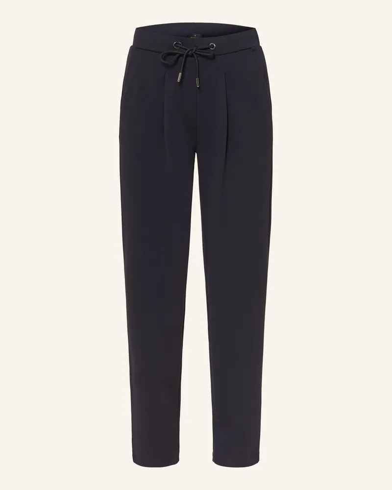 monari Jerseyhose im Jogging-Stil Dunkelblau