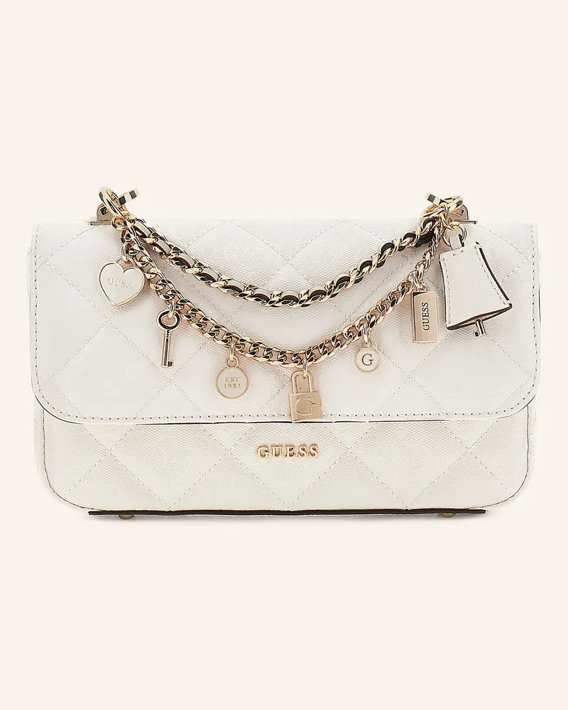 Guess Handtasche LIBBY Weiss