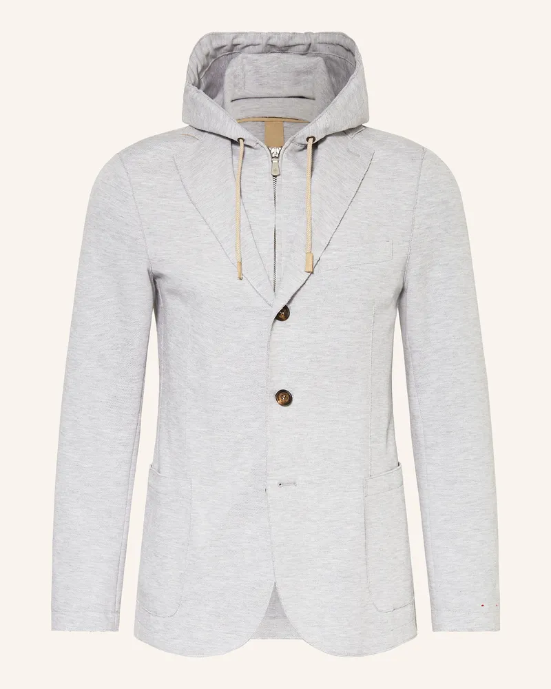 Eleventy Sakko Extra Slim Fit Hellgrau