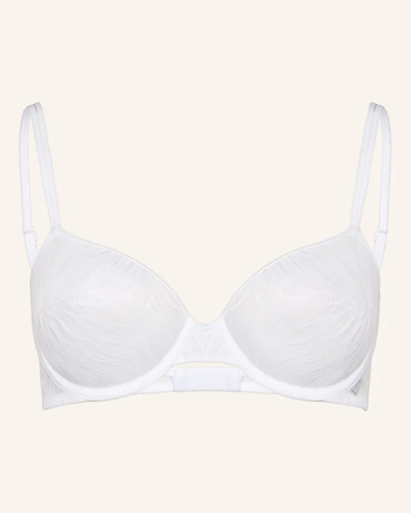 Calvin Klein Schalen-BH SHEER MARQUISETTE Weiss