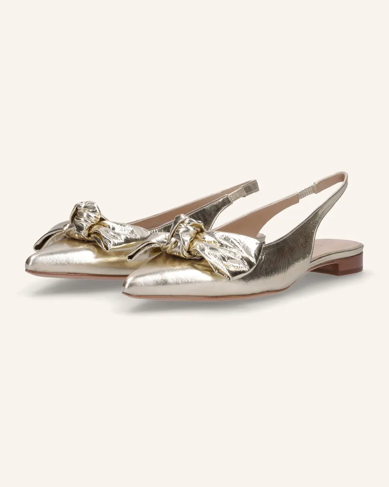 Thea Mika Sling-Ballerinas Gold