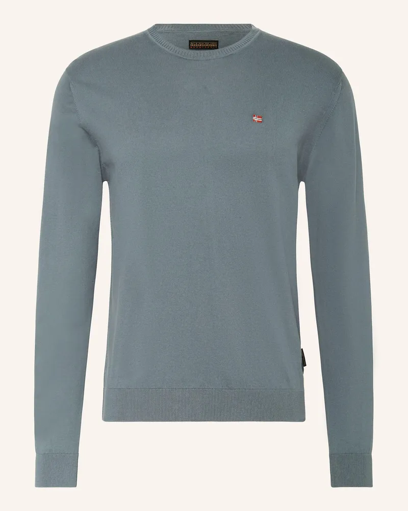 Napapijri Pullover Decatur gruen Blaugrau
