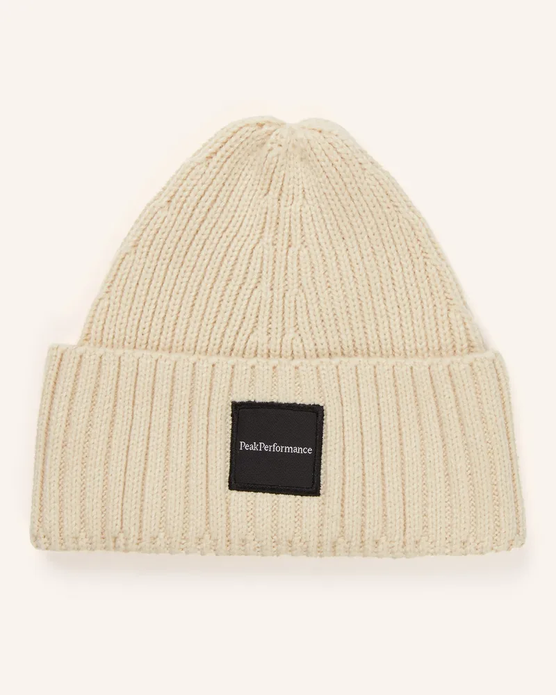 Peak Performance Mütze Cornice weiss Beige