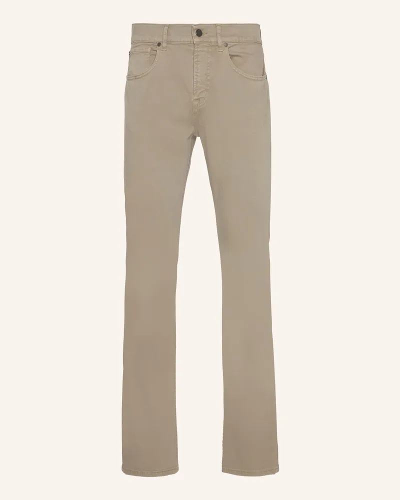 7 for all mankind Jeans THE STRAIGHT Straight Fit Beige