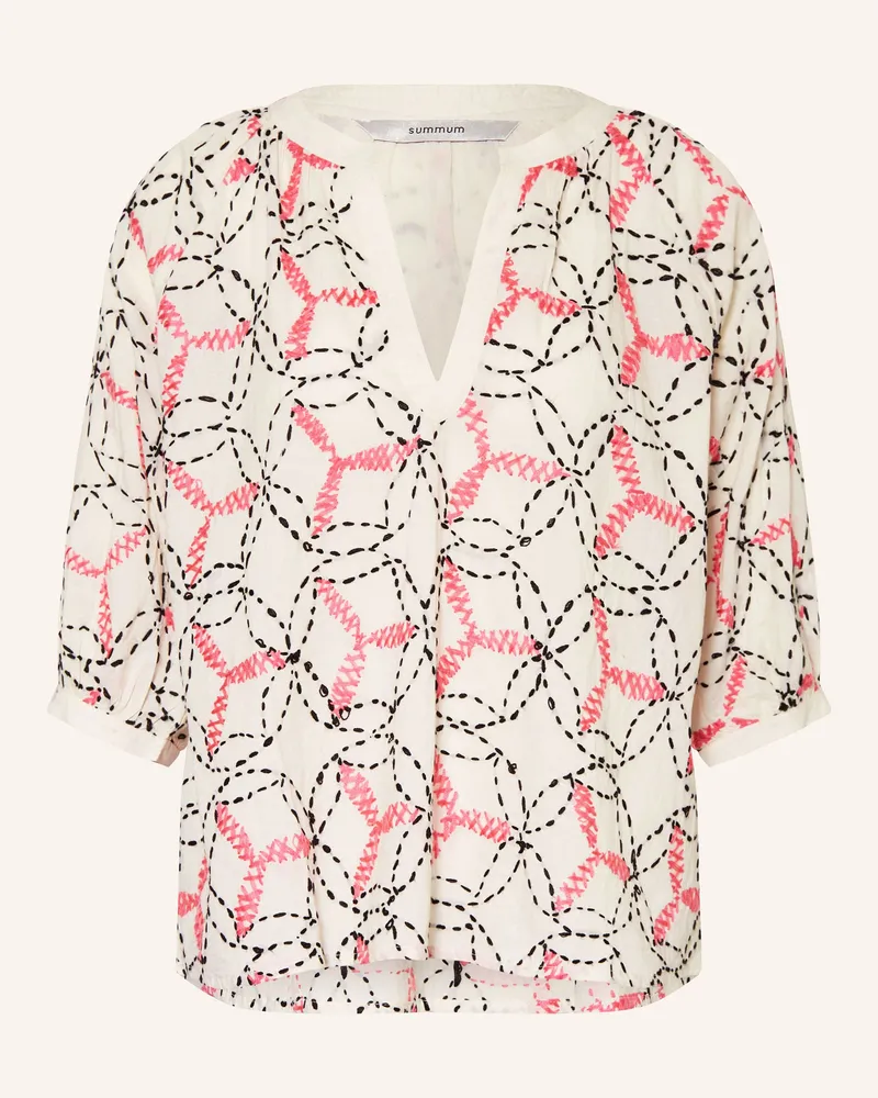 SUMMUM Tunika mit 3/4-Arm Ecru