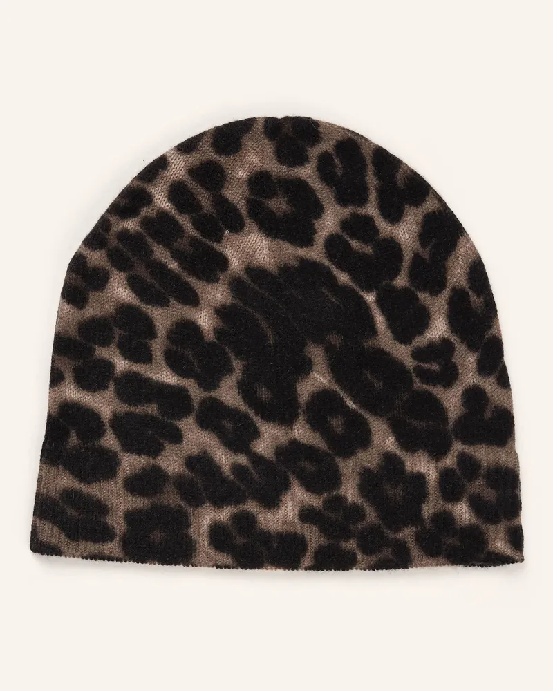 S. Marlon Cashmere-Mütze Taupe