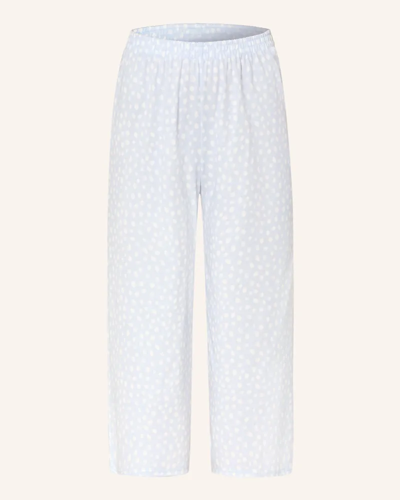 Calida 3/4-Schlafhose Favourites Sleep blau Hellblau