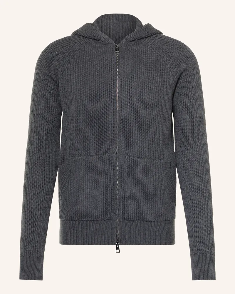 DUNO Strickjacke Alceo Pomonte grau Dunkelgrau