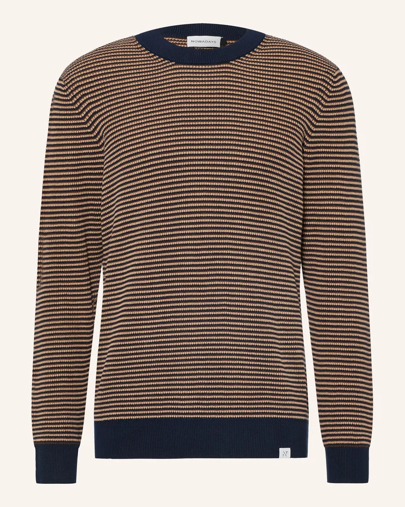 Nowadays Pullover blau Dunkelblau