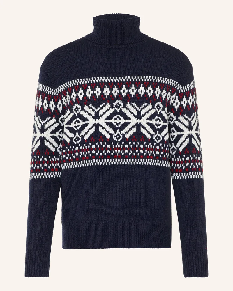 Tommy Hilfiger Rollkragenpullover blau Dunkelblau