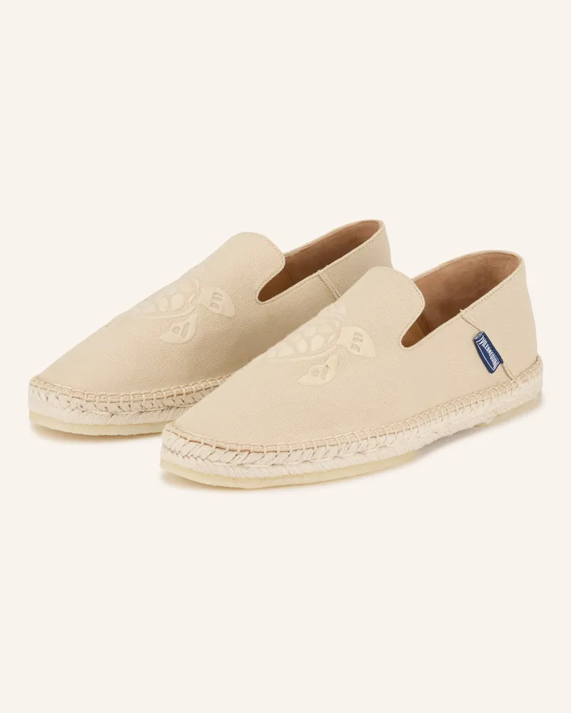 Vilebrequin Espadrilles Solid Clive beige Hellbraun