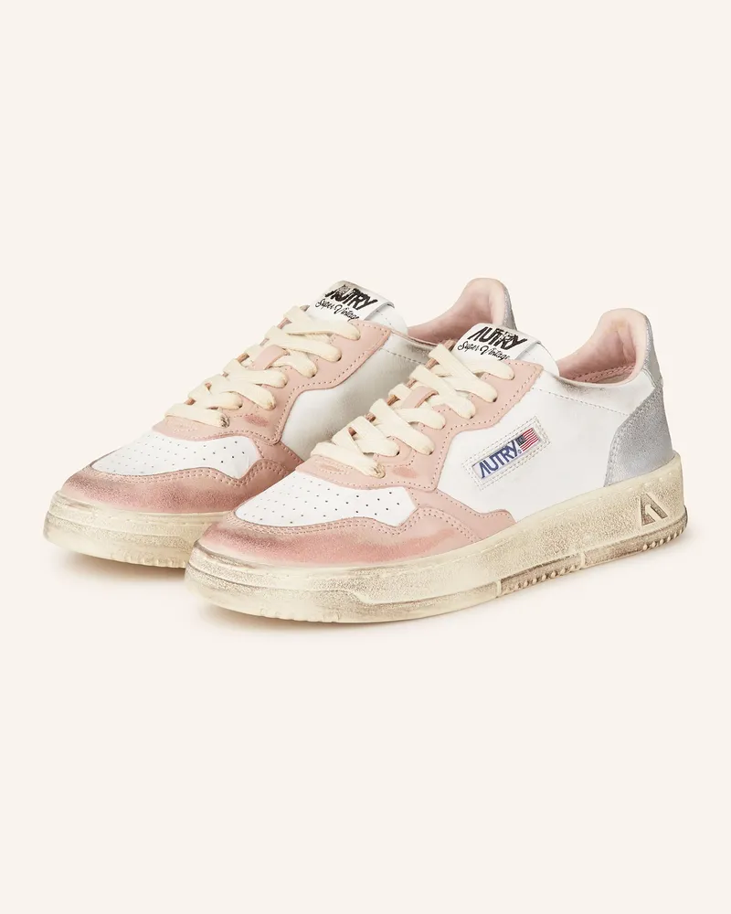 AUTRY Sneaker SUP VINT LOW Weiss
