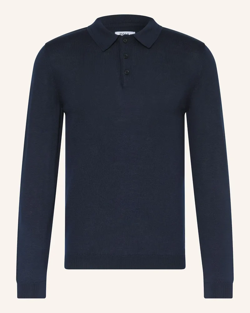paul Strick-Poloshirt Dunkelblau