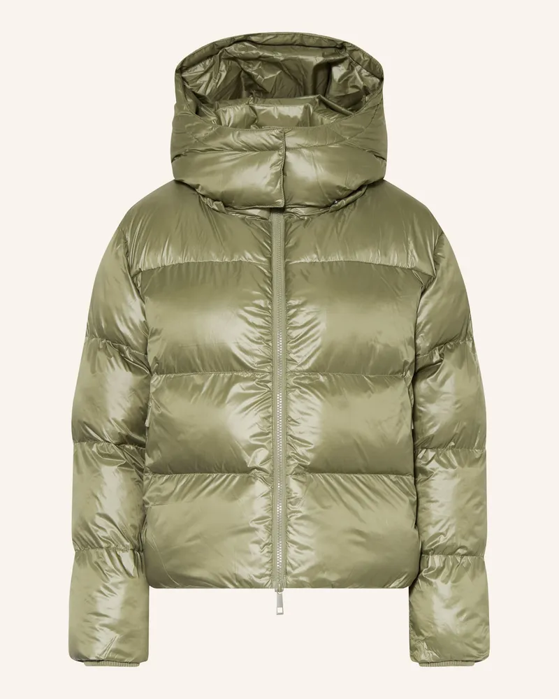 Darling Harbour Steppjacke Mit Abnehmbarer Kapuze gruen Tea