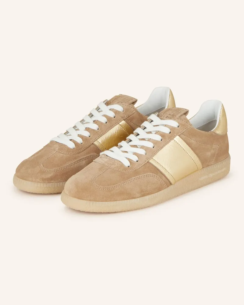 Kennel & Schmenger Sneaker CRACK - BRAUN/ GOLD Beige