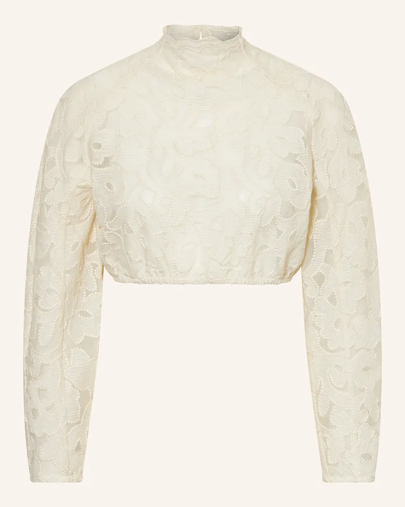 CocoVero Dirndlbluse Mathilda Mit 3/4-Arm weiss Weiss