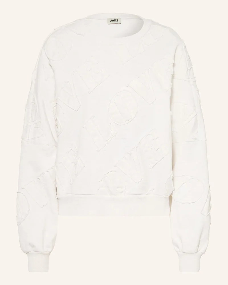 Drykorn Oversized-Sweatshirt Astera weiss Ecru