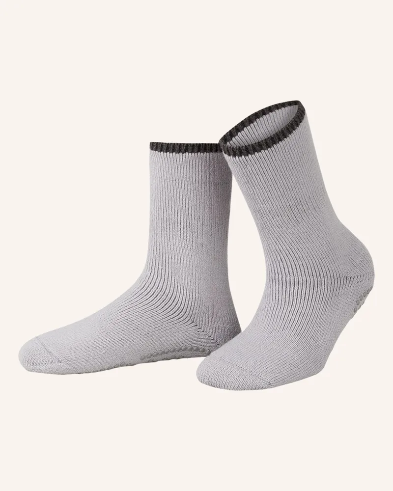 Falke Stoppersocken Cuddle Pads silber 3290