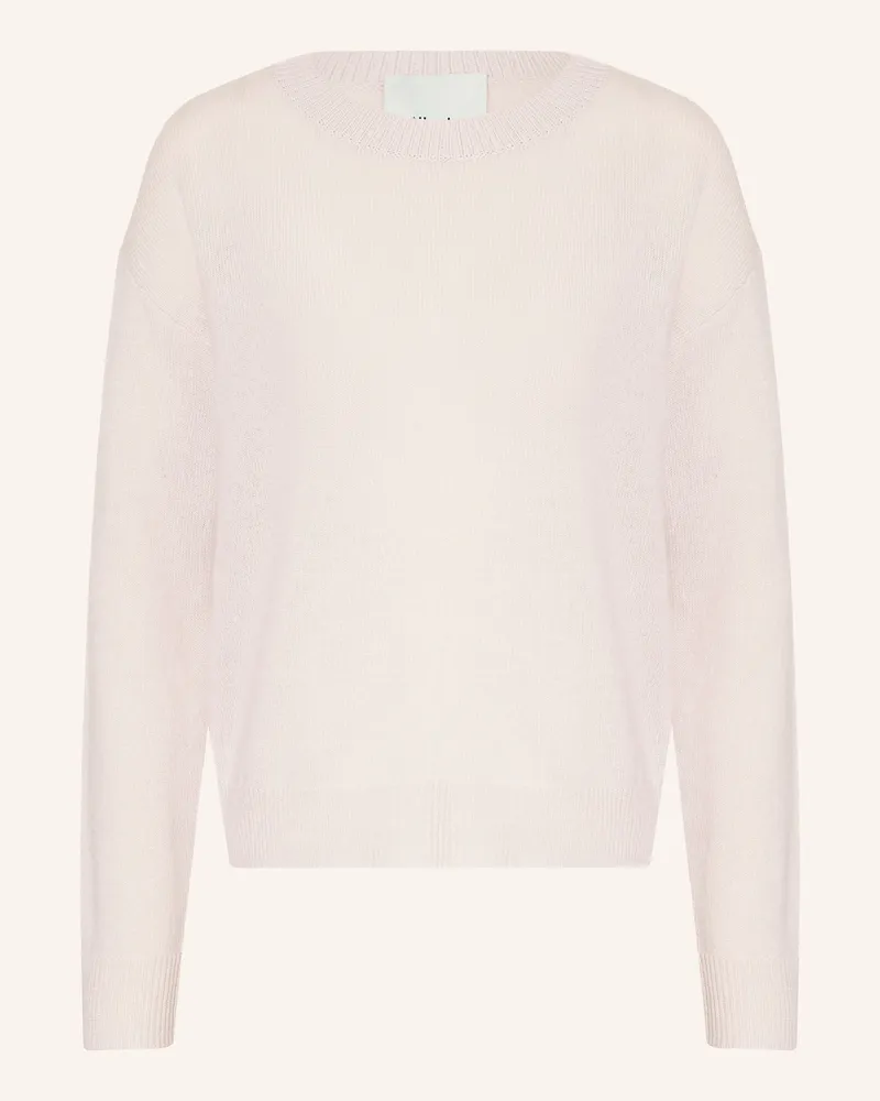ALLUDE Cashmere-Pullover Hellgrau