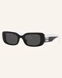 Miu Miu Sonnenbrille MU 08YS Schwarz