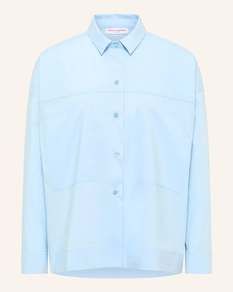 Frieda & Freddies Bluse Blau