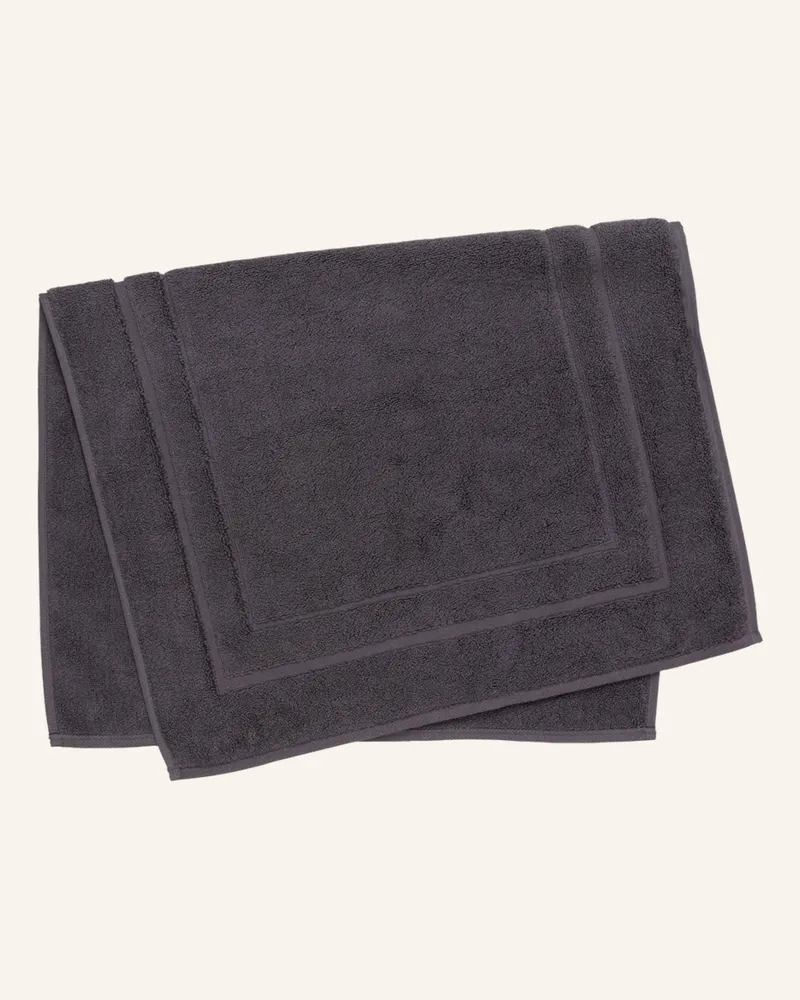 Cawö Badematte Classic grau Anthrazit