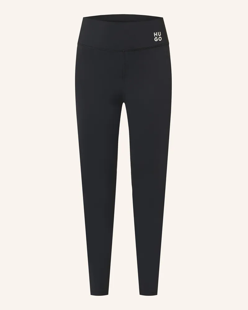 HUGO BOSS Leggings NOPARDA Schwarz