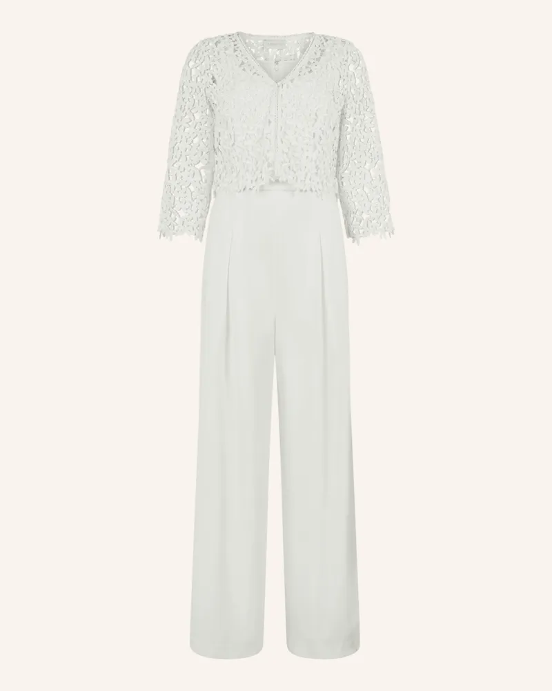 Apart Overall Mit Spitzenjäckchen weiss Creme
