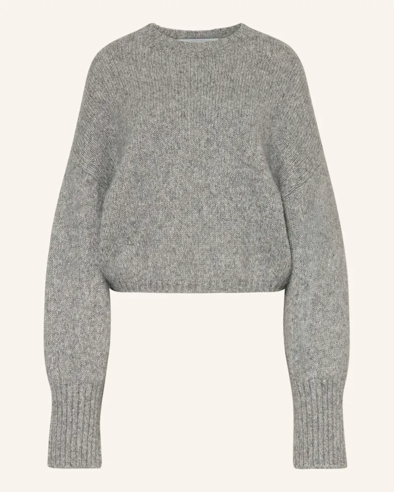 Herzen's Angelegenheit Pullover Mit Alpaka grau Grau
