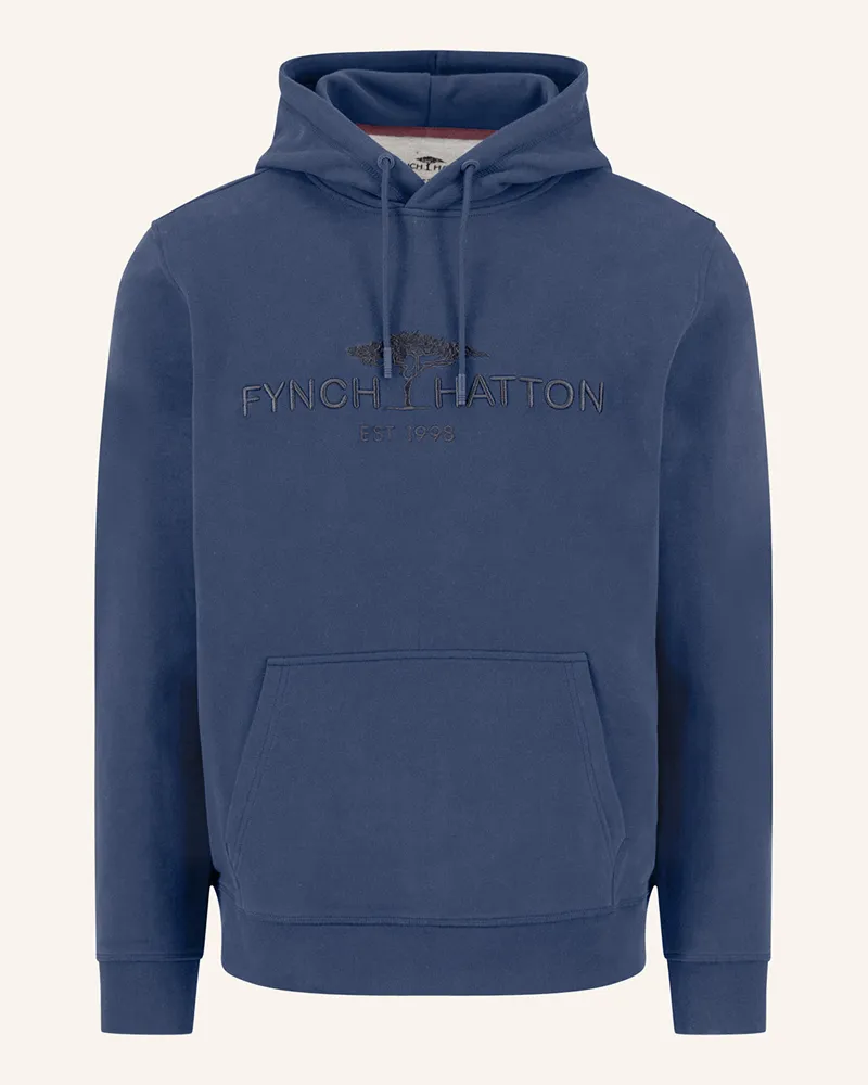 Fynch-Hatton Hoodie Dunkelblau