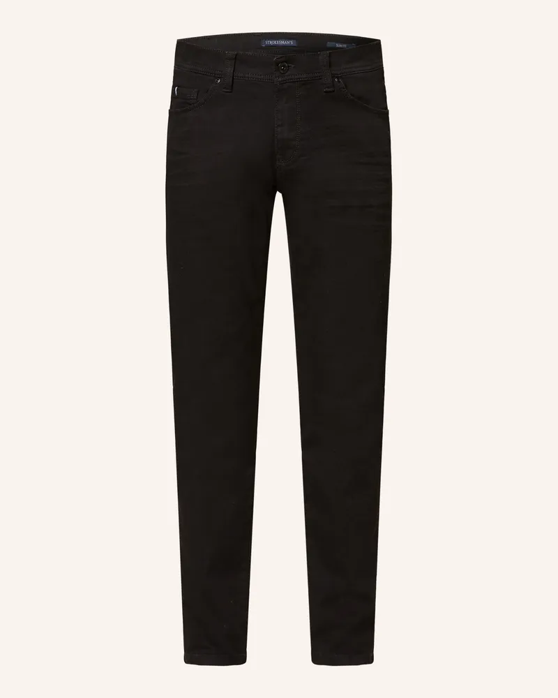 Strokesman's Jeans Slim Fit schwarz 6000