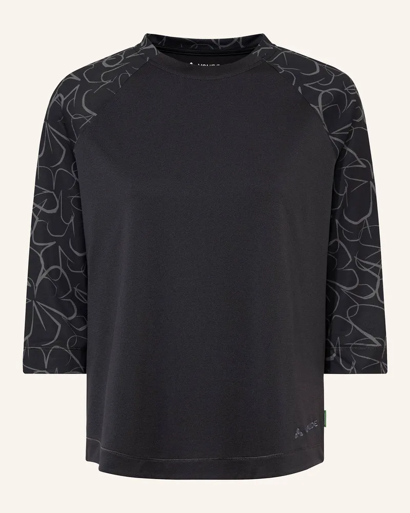 Vaude Funktionsshirt W Neyland 3/4 T-Shirt Ii schwarz Schwarz