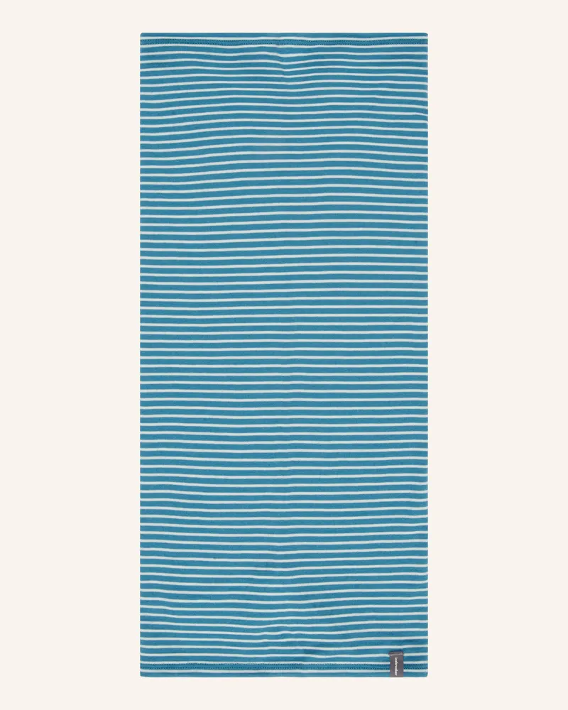Icebreaker Multifunktionstuch FLEXI CHUTE aus Merinowolle Neonblau