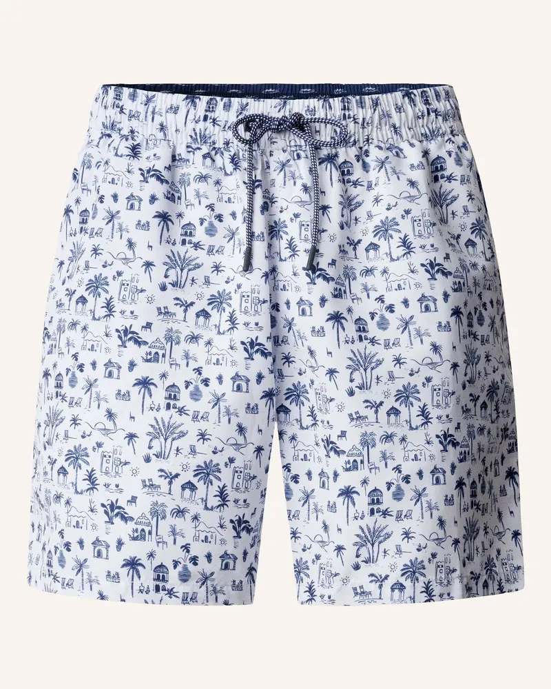 Hackett Badeshorts Island weiss Weiss