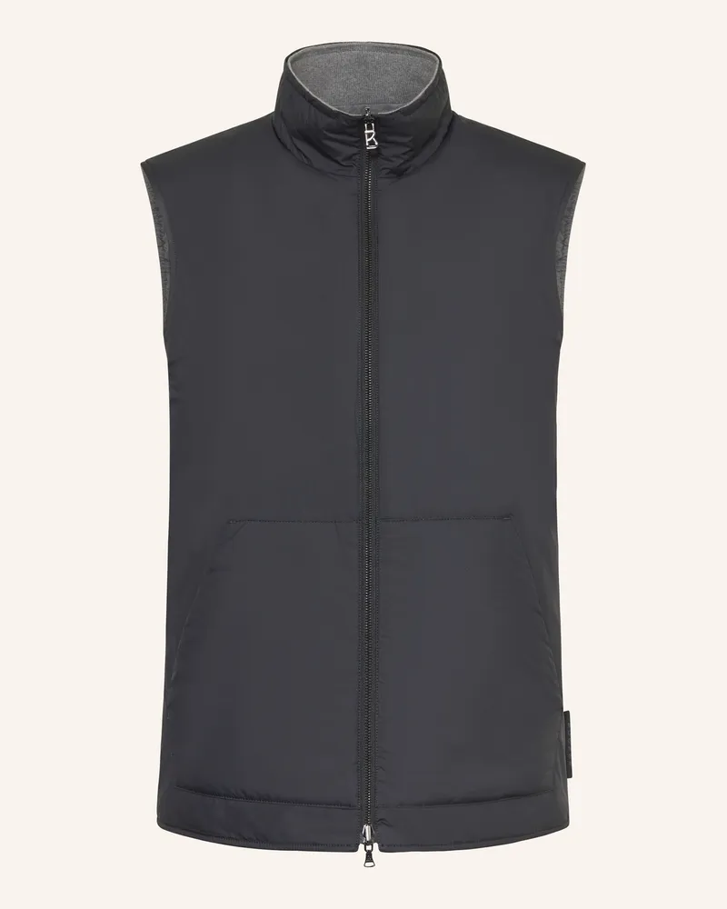 Bogner Weste Willis Zum Wenden schwarz Schwarz