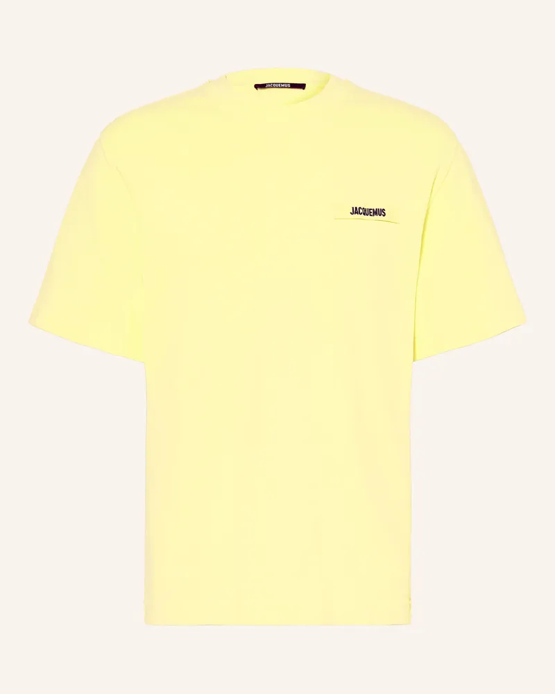 Jacquemus T-Shirt Le Tshirt Gros Grain gelb Gelb