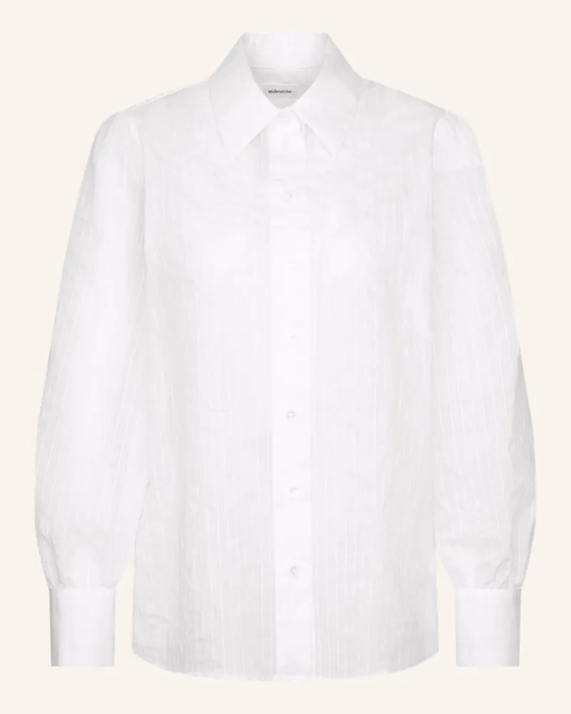 Seidensticker Hemdbluse weiss Weiss