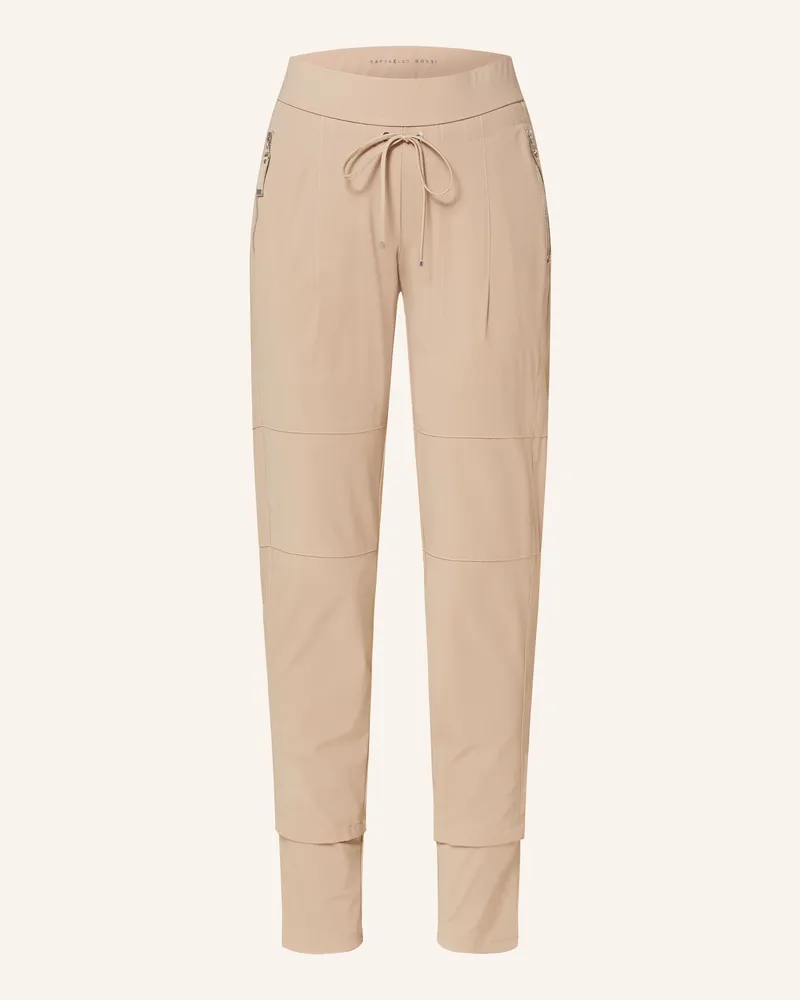 RAFFAELLO ROSSI  Hose CANDY LONG im Jogging-Stil Hellbraun
