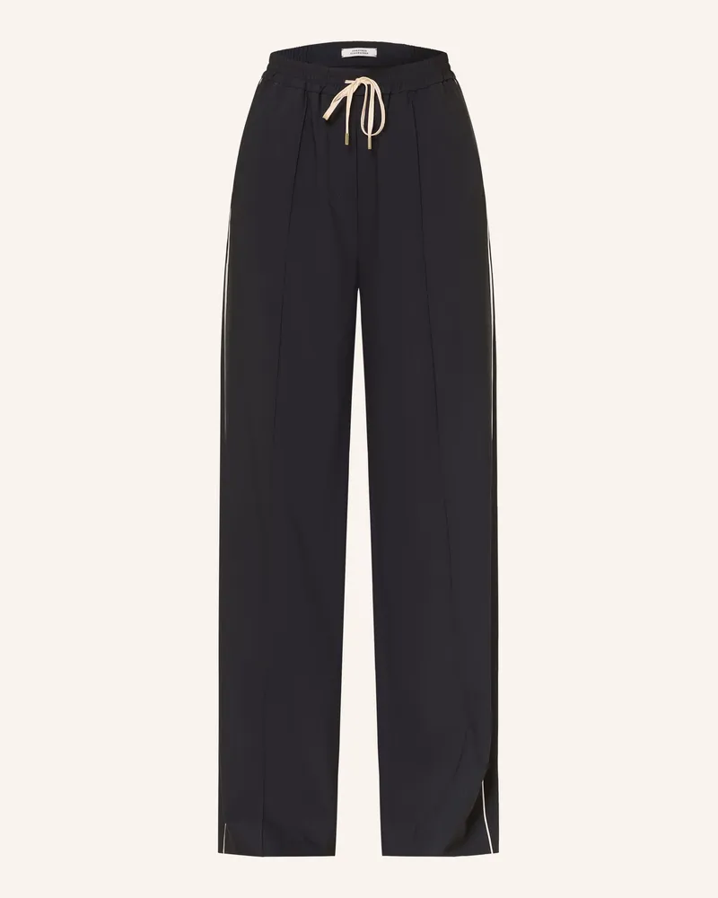 Dorothee Schumacher Hose Casual Attraction Im Jogging-Stil blau Dunkelblau