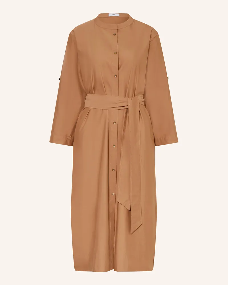 cinque Hemdblusenkleid CIDELL mit 3/4-Arm Braun
